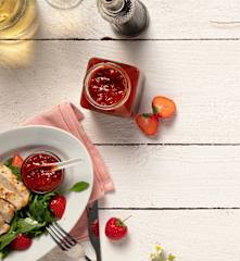 Erdbeer-Balsamico-Marmelade