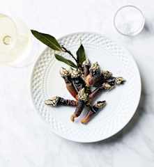 Percebes cocidos