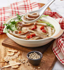 Pig's Stomach And White Pepper Soup