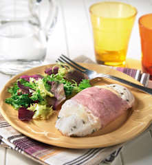 Pollo, formaggio e prosciutto