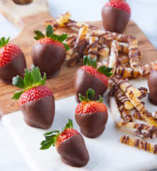 Temperado de chocolate oscuro (sembrado)