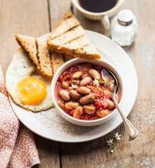 Baked beans (Haricots blancs à la tomate)