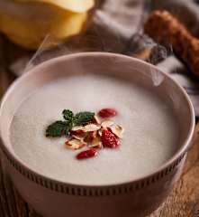 杏仁雪梨山药糊