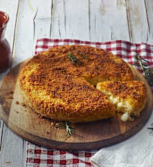 Torta di riso cacio e pepe