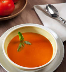 Crema ligera de tomate