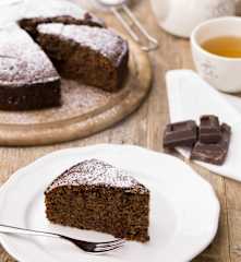 Torta di cioccolato e patate