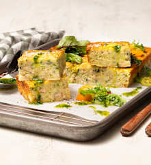 Zucchini slice