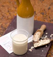 Owsiane mango lassi z bananem