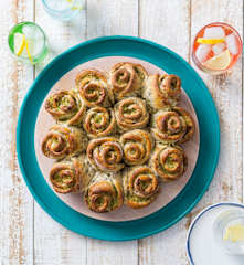 Torta di rose salato (savoury "roses")