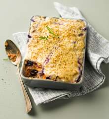 Lasagnes au tofu et au chou sans gluten