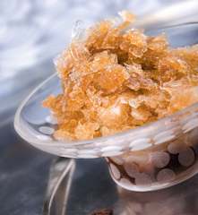 Kávová granita s pomerančovou kůrou