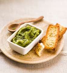 Purée de pois mange-tout