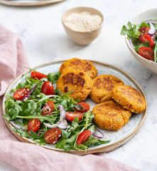 Kotleciki z marchewki