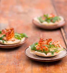 Parmezanowe koszyczki