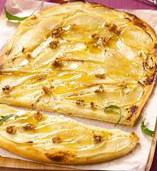 Pear and Goat's Cheese Flatbread