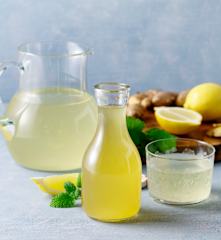 Süßer Ingwer-Zitronen-Sirup