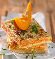 Kürbisquiche