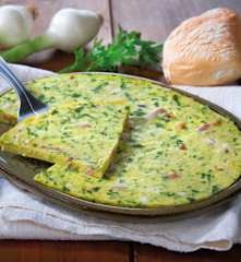 Frittata allo speck