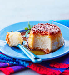 Flan de amaranto
