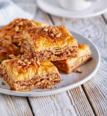 Baklava with Walnuts