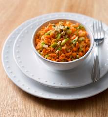 Crunchy carrot salad