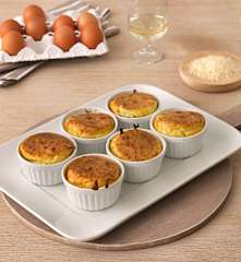 Soufflés de queso (sin gluten)