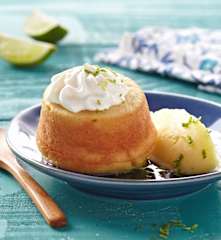 Baba à la noix de coco