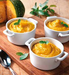 Puré aromatico di zucca