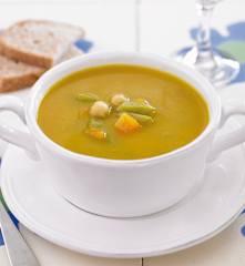 Sopa de feijão-verde