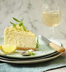Cheesecake au citron et pavot
