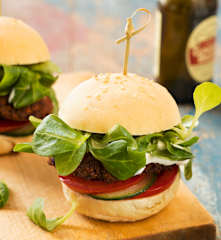 Vegane Käferbohnen-Burger