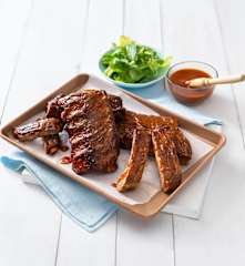 Coaste de porc cu bourbon