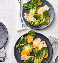 Hähnchenbrust mit Orangen-Sojasauce