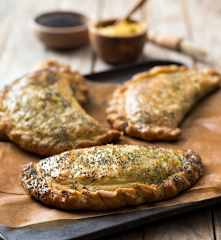 Broccoli mustard pasties