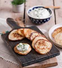 Litewskie bliny pszenno-owsiane