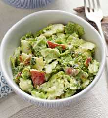 Wirsing-Birnen-Salat