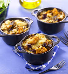 Cocottes gratinées à la grecque