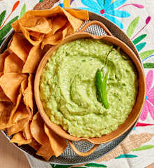 Tomatillo Avocado Guacamole