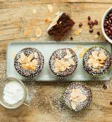 Schokomuffins mit Adzukibohnen (glutenfrei)