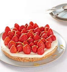 Fraisier macaroné revisité