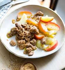 Porc teriyaki aux pommes