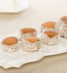 Alfajores à la coco et au caramel