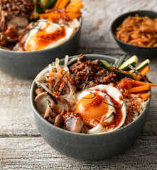 Bibimbap (Beef Rice Bowl)