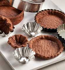 Masa sablé con cacao