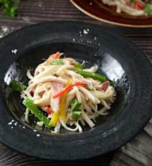 香蒜培根杏鮑菇麵