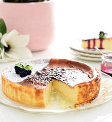 Tarta de queso estilo "La Viña"
