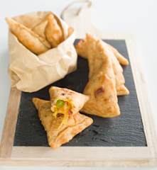 Samosas vegetarianas
