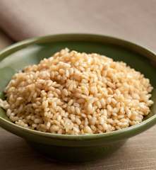 Cocción de arroz integral