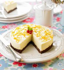 Cheesecake de laranja