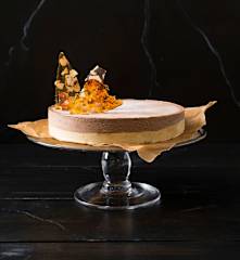 Torta gelato al caffè con caramello allo Champagne